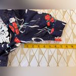 BURRYCO Floral Print Mini Puff Sleeve Lace Collar Flowy Dress Size 4 Photo 13