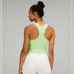 Lululemon  NWT Ebb To Street Cropped Workout Tank in Scream Green Light 12 Neon Photo 1