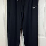 Nike  Pull On Athletic Pants Size Small Tall Black Elastic Waist Photo 0