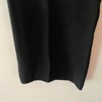 NWT Saloni Women's size 6 Black Wide Tailored Cady Trousers Pleated Business Photo 8