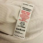 Topshop  Bandeau Tube Top Ribbed Stretch White Size 8 Photo 3