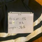 Calvin Klein  Dress 4 Black White w/ Black Belt Classic Barbiecore MIDI Back Zip Photo 4