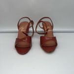 Vintage Deadstock Made in Italy for Lord & Taylor‎ Ankle Strap Pumps 6.5 NARROW Brown Photo 8