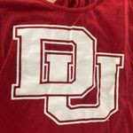 Champion Denver University Pioneers Tank Top Womens Small Red Racerback GUC Photo 1