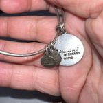 ALEX AND ANI ‎ Lotus Bracelet 2013 Rafaelian Silver Tone Bangle Jewelry Fashion Photo 3