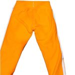 WILO THE LABEL Ribbed Leggings Orange With Side Stripes Size S NWT Photo 4