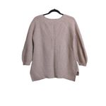 Comptoir Des Cotonniers Womens Pullover Sweater Beige Long Sleeve Wool Blend M Size M Photo 3