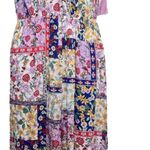 Anthropologie  Women's‎ Boho Cottagecore Floral Patchwork Jumpsuit Size XS Photo 4