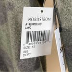 NEW La La Land XS Camo V Neck Fleece Long Sleeve Crop Top Buttery Soft Y2K Green Photo 6