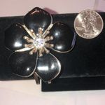 Floral Black and Yellow Cuff Bracelets Photo 8