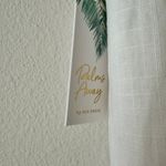 Red Dress Boutique NWT ivory linen shorts- L Photo 4