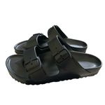 Birkenstock NIB  Women's Arizona Essentials EVA Sandals Black Size 9 Photo 2