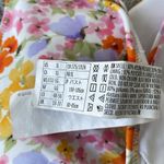 Forever 21 Pink Purple Orange Floral Triangle Bikini Top Photo 5