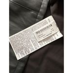 ZARA  Black Faux Leather Sleeveless Midi Dress Size S New with Tags Photo 6