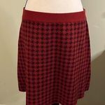 Skies Are Blue  Stitch Fix Everyday knit sweater mini burgundy skirt Photo 0