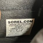 Sorel Women’s out n about plus mid boot black leather size 8 trendy casual Photo 8