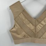 Tommie Copper Shoulder Support‎ Compression Bra Front Zipper Nude Tan Size XL Photo 6