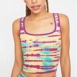 Puma Multicolor Tie-Dye Crop Tank Top Photo 0