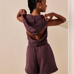 Free People  Beach Oliver Romper in Chocolate Merlot Size XS Photo 4