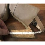 BCBGirls BCBG Girls Womens Leather Upper- Cork Heels Open Toe & Heel Sling Back Size 6.5 Photo 7