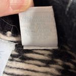 VTG Nordic Lambswool Angora Blend Cardigan Sweater Petite M Fair Isle Full Zip Black Size undefined Photo 7