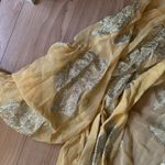 Jen's Pirate Booty Jen’s Pirate booty  Sheer Kimono with Silver palm tree Pattern Photo 1