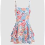 Cider  Floral & Fruit Mini Dress Photo 2