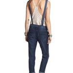 Free People  Washed Denim Overall Size 24 Photo 6
