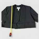 Joseph Ribkoff Black Sweater Cardigan Shrug Cover Up Cropped 3/4 Shelves Sz 10 Photo 5