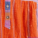 Free People NEW  Moon Bay Mixed Plaid‎ Top, XS Photo 9