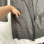 Orsay Cardigan Duster Open Front Knit‎ Gray Long Sleeve Pockets Size L Photo 1