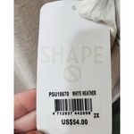 Shape Active Women’s Beige Tank Top Plus Size 2X Scoop Neck Moisture Wicking NWT Photo 6