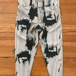 Tasc Performance Nola Cropped Grey Brush Strokes Leggings Womens Size XS Photo 3