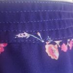 Cynthia Steffe purple ditsy blouse NWOT Photo 3