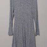 Anthropologie Dolan Left Coast Piper Pleated Skater Dress in Gray – Sz XS – EUC Photo 3