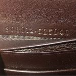 Gucci GG Web Canvas Interlinked G’s Soho Brown Leather Trim Continental Wallet Photo 11