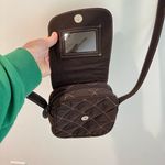 Vera Bradley Chocolate Brown Quilted Small Crossbody Bag Photo 3