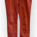 Paige  Jeans Troy Boy – Size 27 – Red Burnt Orange – Boyfriend Fit Photo 0