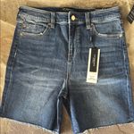 Liverpool Kristy high rise Denim shorts 6 / 28 raw hem frayed nwt Photo 0