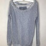 Urban Outfitters Nothing Sacred Braided Grey Sweatshirt Small Photo 0