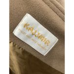 Vintage Juli De Roma Cashmere Overcoat Peacoat Size Large 14 Brown Tan Kajjmir Photo 10