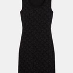 The Kooples  
Robe jacquard logo all over black dark grey Photo 0