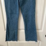Paige  Femme‎ Jeans High Rise Bootcut Raw Hem Medium Wash Size 25 Photo 5