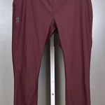 Run On Clouds Active Tights Women's XL Mulberry Capri Cropped Running Photo 0