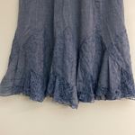 Krazy Kat  women’s gray boho lace maxi skirt size S Photo 2