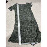 Womans Terra & Sky Green Short Sleeve Long Peasant Dress 1x 16w To 18w Photo 3