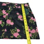 Wild Fable NEW  Rose Printed Corduroy Mini Skirt Festival Fairygoth Juniors 2 Photo 6