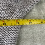 Faithfull the Brand Revolve  Chunky Cable Knit Gray Sweater 100% Cotton Size XS Photo 4