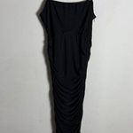 Showpo. Coming For You Mesh Midi Dress Women's 6 Black Formal Cocktail Party Photo 5