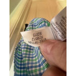 Vineyard Vines Classic Fit Murray Shirt Blue Green Plaid Button Down Women M Photo 3